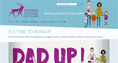 Desktop Screenshot of fathersnetwork.org.uk